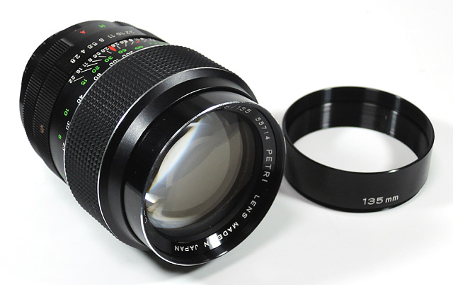 Petri C.C Auto 135mm F2.8 M42 mount